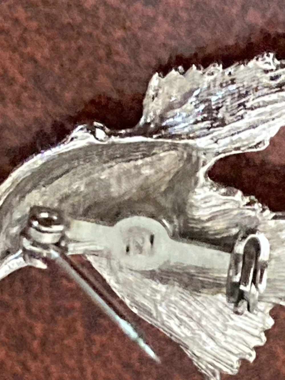 Vintage Silver Tone Duck Hunter Cufflinks & Matching Tie Tack Set– Formal